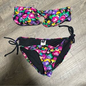 Marshalls Floral Bikini - Pink, Purple, Yellow